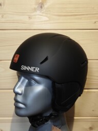PRILBA SINNER CREST MATTE BLACK 50-54CM